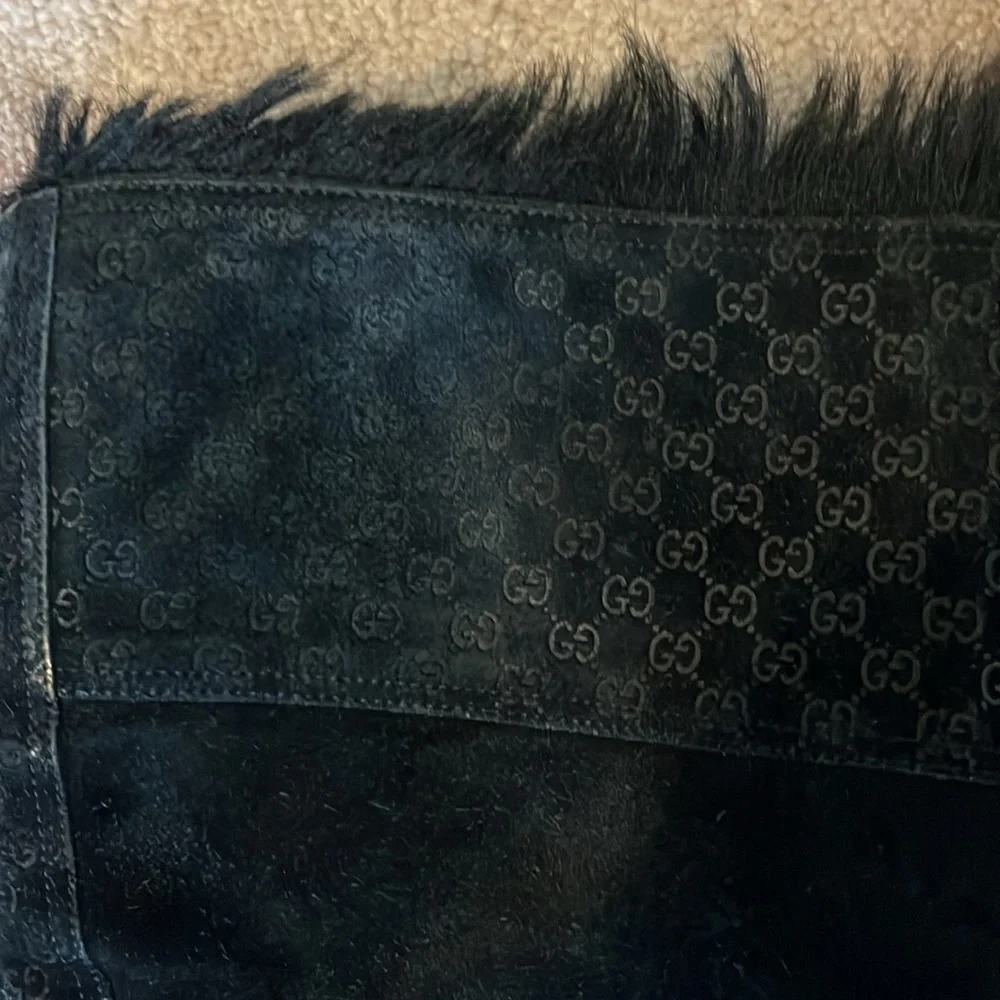 Gucci boots suede - Picture 2 of 3